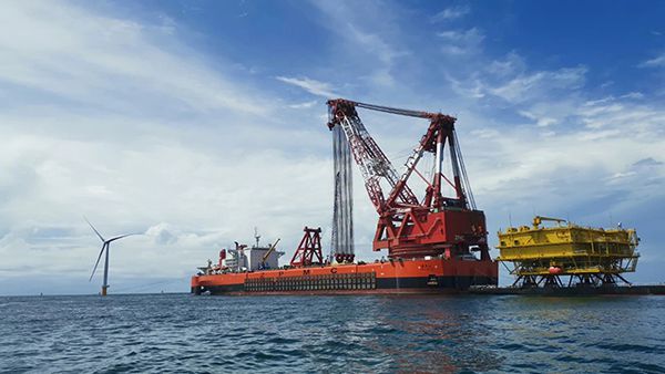 Generador Diésel para Parque Eólico Marino en Zhuhai Jinwan