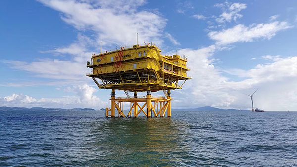 Generador Diésel para Parque Eólico Marino en Zhuhai Jinwan